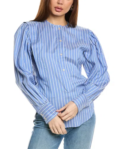 ISABEL MARANT ÉTOILE ISABEL MARANT E'TOILE BRUNILLE SILK BLOUSE