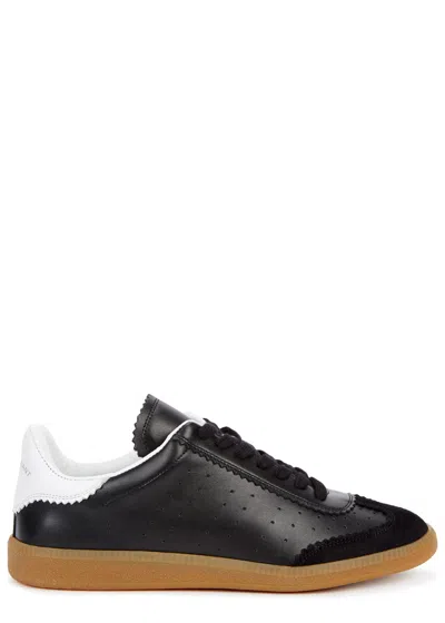 Isabel Marant Étoile Bryce Lace Up Lthr Sneaker In Black