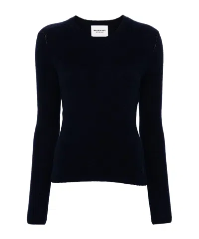 Isabel Marant Étoile Burshed-knit Jumper In Black