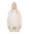 Isabel Marant Étoile Buster Zipper Casual Jacket In White