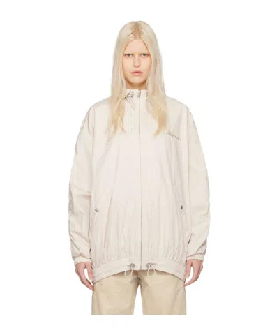 Isabel Marant Étoile Buster Zipper Casual Jacket In White