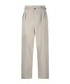 Isabel Marant Étoile Button-detail Casual Trousers In Gray