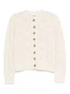 Isabel Marant Étoile Cardigan Isabel Marant Etoile Woman Color Beige In Neutral