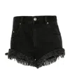 Isabel Marant Étoile Button Zipper Shorts In Black