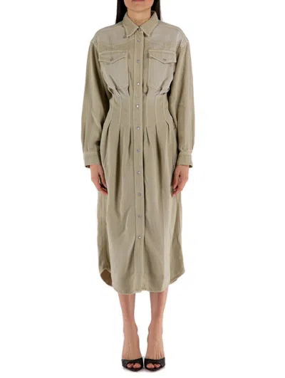 Isabel Marant Étoile Buttoned Long In Neutral