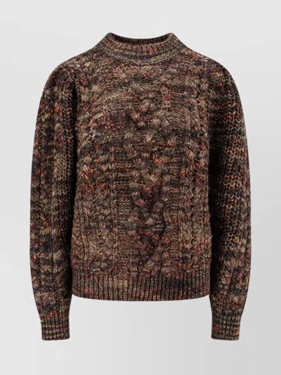 Isabel Marant Étoile Cable Knit Wool Blend Sweater