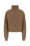 Isabel Marant Étoile Isabel Marant Etoile Camel Mohair Blend Danita Sweater In Animal Print