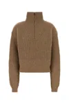 Isabel Marant Étoile Isabel Marant Etoile Camel Mohair Blend Danita Sweater In Animal Print