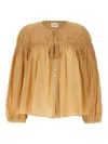 Isabel Marant Étoile Marant Etoile 'abadi' Shirt In Beige