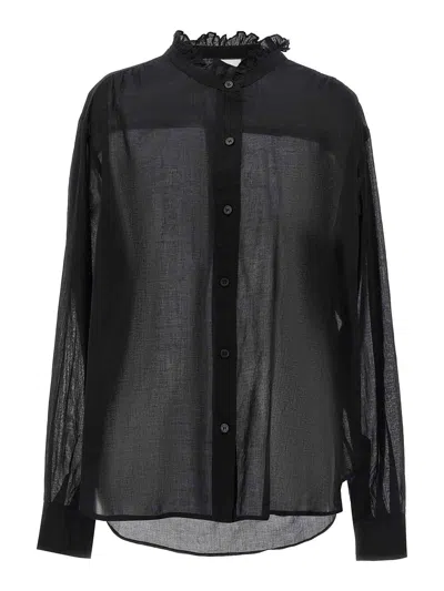 Isabel Marant Étoile Gamble Shirt In Black