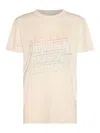 Isabel Marant Étoile Isabel Marant Etoile Zoeline T Shirt With Logo Print In Beige