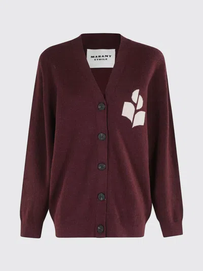ISABEL MARANT ÉTOILE SWEATER ISABEL MARANT ETOILE WOMAN COLOR BURGUNDY,H31570050
