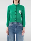 Isabel Marant Étoile Cardigan Isabel Marant Etoile Woman Color Emerald In Green