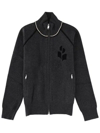 Isabel Marant Étoile Cardigan "lanya" In Black