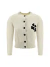 Isabel Marant Étoile Cardigan In Light Grey