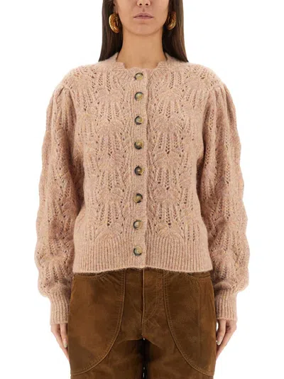 Isabel Marant Étoile Cardigan "maxine" In Brown