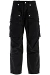 Isabel Marant Étoile Jannick Cargo Trousers In Black