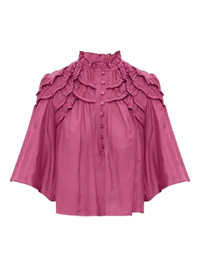 ISABEL MARANT ÉTOILE CARMEN BUTTON TOP