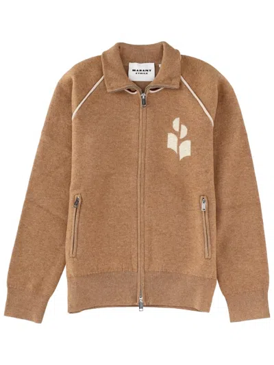 Isabel Marant Étoile Carry Sweatshirt In Brown
