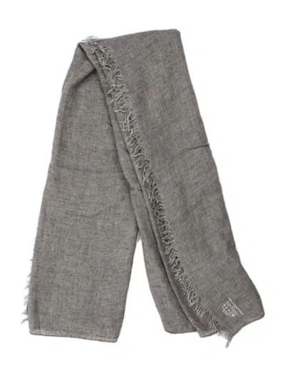 Pre-owned Isabel Marant Étoile Cashmere Scarf In Gray