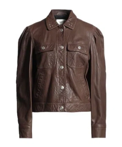 Isabel Marant Étoile Casual Jacket In Brown