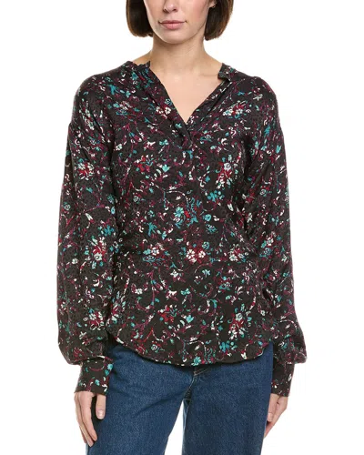 Isabel Marant Étoile Isabel Marant Etoile Catchell Jacquard Shirt In Black