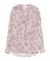 Isabel Marant Étoile Catchell Shirt In Pink