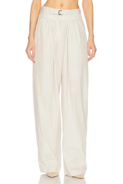 Isabel Marant Étoile Tess Trouser In Neturals