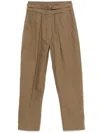 Isabel Marant Étoile Celia Trousers In Brown
