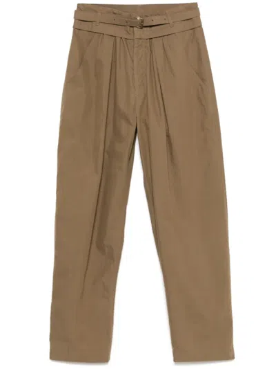 Isabel Marant Étoile Celia Trousers In Brown