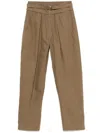 Isabel Marant Étoile Celia Trousers In Brown