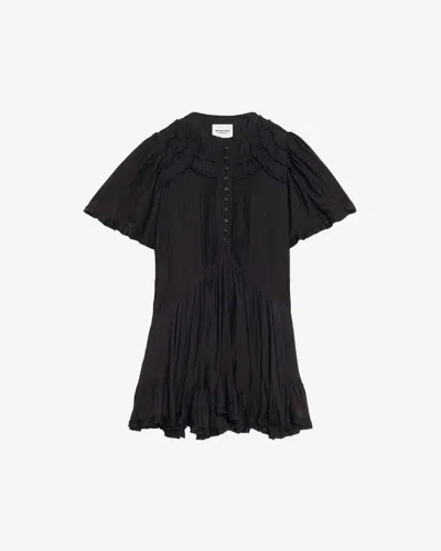 Isabel Marant Étoile Celyana Dress In Black