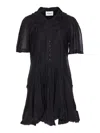 Isabel Marant Étoile Isabel Marant Etoile Black Cotton Viscose Dresses In Black