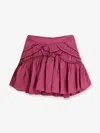 Isabel Marant Étoile Marant Etoile Women Ceola Cotton Blend Miniskirt In Burgundy