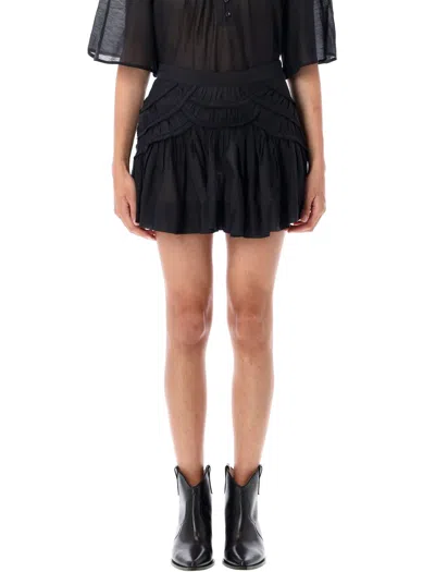 Isabel Marant Étoile Isabel Marant Etoile Ceola Mini Skirt In Black