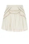Isabel Marant Étoile Isabel Marant Etoile Ceola Mini Skirt In Neutral