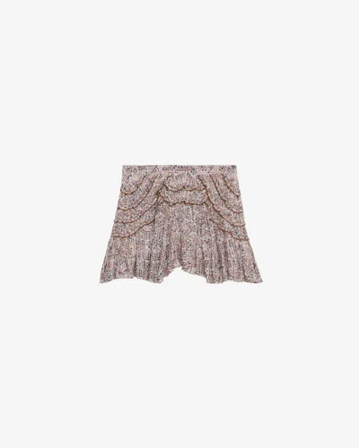 Isabel Marant Étoile Ceola Skirt In Pink