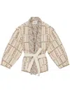 Isabel Marant Étoile Jacke Chancel In Neutrals