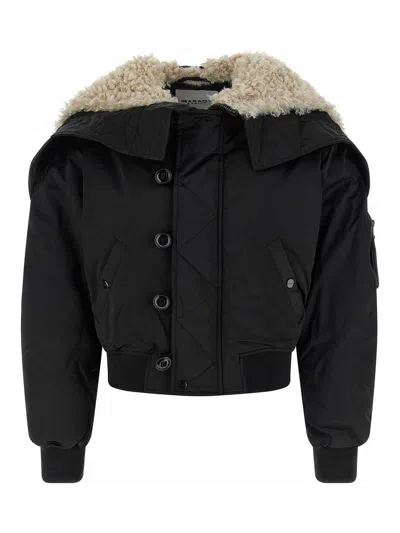 ISABEL MARANT ÉTOILE CHAQUETA BOMBER - NEGRO