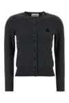 Isabel Marant Étoile Isabel Marant Etoile Mona Cardigan With Logo In Gray