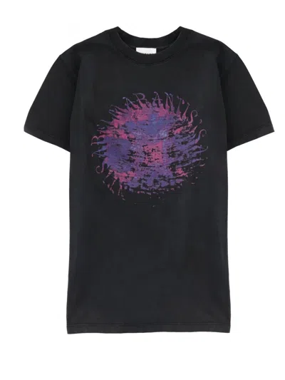 Isabel Marant Etoile Charcoal Cotton T-shirt