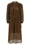 Isabel Marant Étoile Charissa Dresses Green In Green