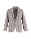 Isabel Marant Étoile Isabel Marant Etoile Charly Herringbone Blazer In Multicolor Wool In Multi