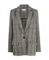 Isabel Marant Étoile Charly Single-breasted Wool Blazer In Gray