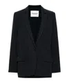 Isabel Marant Étoile Charlyne Blazer Midnight In Black