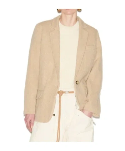 Isabel Marant Étoile Charlyne Blazer In Nude