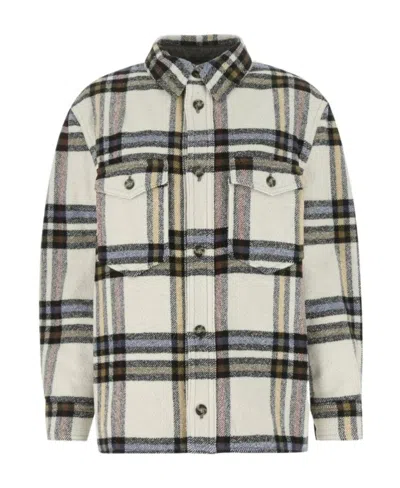 ISABEL MARANT ÉTOILE ISABEL MARANT ÉTOILE EVERY CHECKED PADDED JACKET