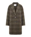 Isabel Marant Étoile Check Coat In Multi