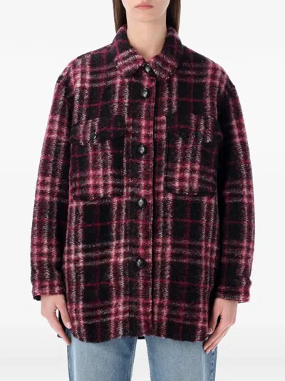 ISABEL MARANT ÉTOILE CHECKED OVERSHIRT