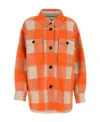 Isabel Marant Étoile Checkered Fleece Shirt Jacket
